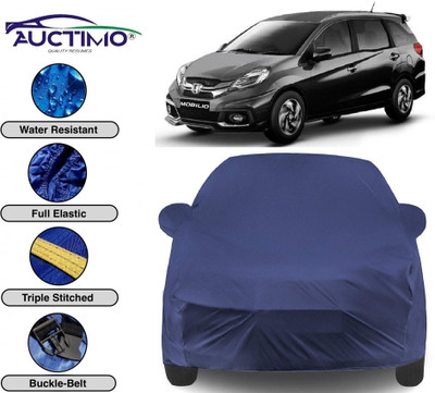AUCTIMO Car Cover For Honda Mobilio (With Mirror Pockets)(Blue)