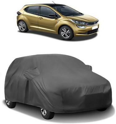 AutoRetail Car Cover For Tata Altroz (With Mirror Pockets)(Grey)