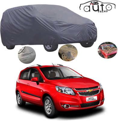 ABS AUTO TREND Car Cover For Chevrolet Sail (Without Mirror Pockets)(Grey)