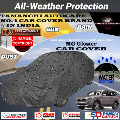Tamanchi Autocare Car Cover For MG Gloster(Grey)