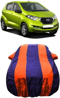 Wegather Car Cover For Datsun Redi GO 1.0 S (With Mirror Pockets)(Orange)