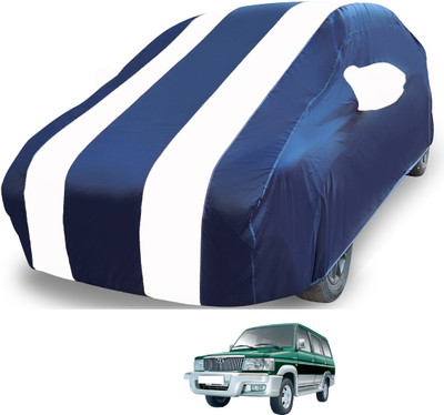 Euro Care Car Cover For Toyota Qualis (With Mirror Pockets)(White)
