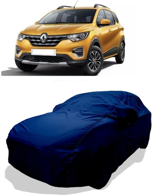 Coxtor Car Cover For Renault Triber RXL (With Mirror Pockets)(Blue)