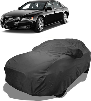 Coxtor Car Cover For Audi A8 4E 4.2 TDI Quattro (With Mirror Pockets)(Grey)