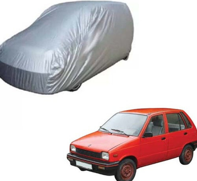 HMS Car Cover For Maruti Suzuki 800(Silver)
