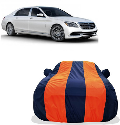 Tricway Car Cover For Mercedes Benz S-Class Maybach S600 (With Mirror Pockets)(Orange)