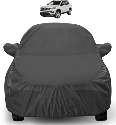 Euro Care Car Cover For Jeep Compass (Without Mirror Pockets)(Grey)