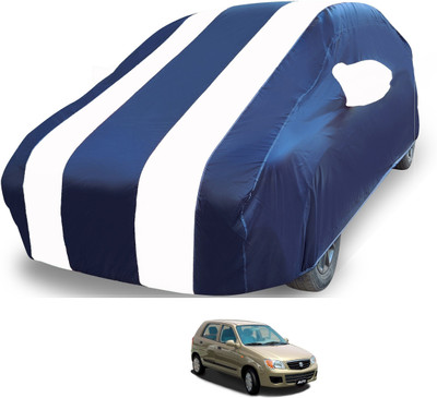 MOCKHE Car Cover For Maruti Alto (With Mirror Pockets)(White)