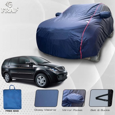 Frap Car Cover For Tata Aria, Aria Pleasure 4x2, Aria Pride 4x4 (With Mirror Pockets)(Blue, Red)