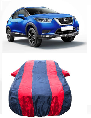 Wegather Car Cover For Nissan Kicks XL 1.5 D (With Mirror Pockets)(Red)