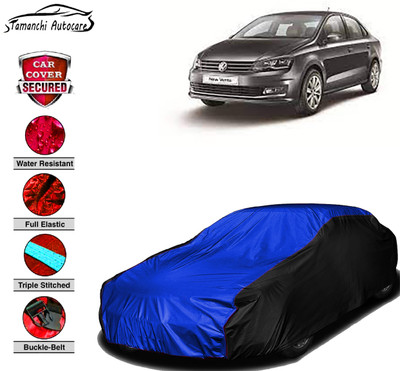 Tamanchi Autocare Car Cover For Volkswagen Vento(Blue)