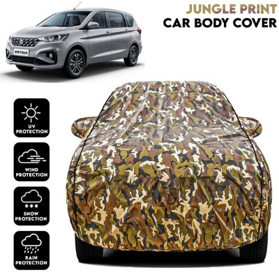 brandroofz Car Cover For Maruti Suzuki Ertiga, Ertiga 1.5 VDI Diesel, Ertiga CNG VXI, Ertiga EX (With Mirror Pockets)(Green, For 2008, 2009, 2010, 2011, 2012, 2013, 2014, 2015, 2016, 2017, 2018, 2019, 2020, 2021, 2022, 2023 Models)