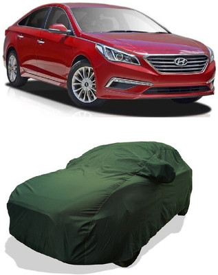 Coxtor Car Cover For Hyundai Sonata LF3 Elite (With Mirror Pockets)(Green)