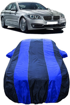Wegather Car Cover For BMW 5 Series 525d Luxury Plus (With Mirror Pockets)(Blue)
