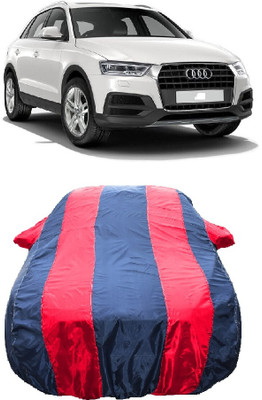 Wegather Car Cover For Audi Q3 35 TDI Quattro Premium (With Mirror Pockets)(Red)