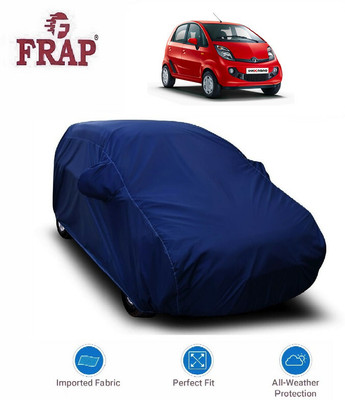 Frap Car Cover For Tata Nano (With Mirror Pockets)(Blue)