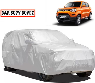FIXILOS Car Cover For Maruti Suzuki S-Presso (With Mirror Pockets)(Multicolor)