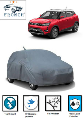 FRONCH Car Cover For Mahindra XUV 300 (With Mirror Pockets)(Grey)