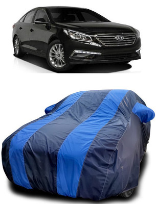 DIGGU Car Cover For Hyundai Sonata LF3 Active (With Mirror Pockets)(Blue, Blue)