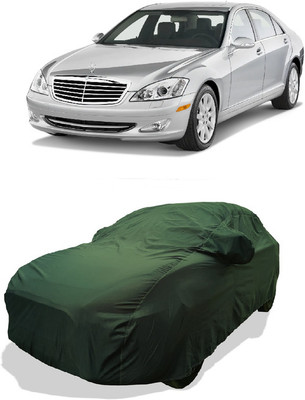 Coxtor Car Cover For Mercedes Benz S320 (With Mirror Pockets)(Green)