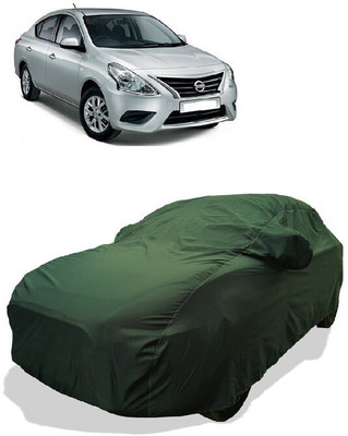 Coxtor Car Cover For Nissan Almera 1.5 SXE (With Mirror Pockets)(Gold)
