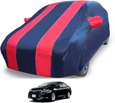 MOCKHE Car Cover For Toyota Camry (With Mirror Pockets)(Red)