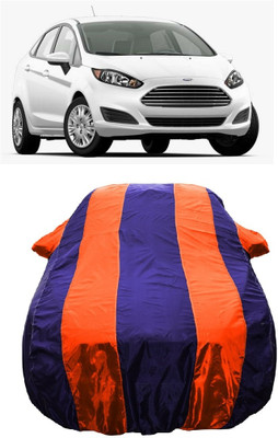 Wegather Car Cover For Ford Fiesta 1.6L (P) (With Mirror Pockets)(Orange)