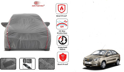 Auto Oprema Car Cover For Chevrolet Sail (With Mirror Pockets)(Grey)