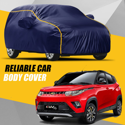 AXLOZ Car Cover For Mahindra KUV100 (With Mirror Pockets)(Multicolor)
