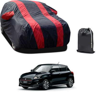 PAGORA Car Cover For Maruti Suzuki Swift Hybrid (With Mirror Pockets)(Red, For 2019, 2020, 2021, 2022, 2023 Models)