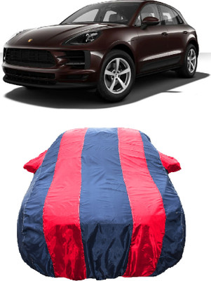 Wegather Car Cover For Porsche Macan 3.0 Twin Turbo V6 Petrol (With Mirror Pockets)(Red)