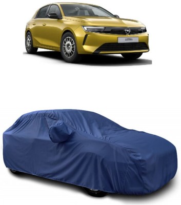 DIGGU Car Cover For Opel Astra (With Mirror Pockets)(Blue)