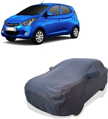 Tricway Car Cover For Hyundai EON 1.0 Kappa Magna Plus Optional (With Mirror Pockets)(Grey)