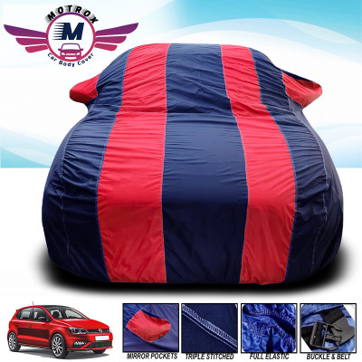 MoTRoX Car Cover For Mahindra XUV 500 (With Mirror Pockets)(Red, Blue)