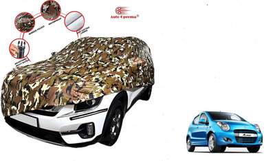 Auto Oprema Car Cover For Maruti Suzuki A-Star (With Mirror Pockets)(Green)