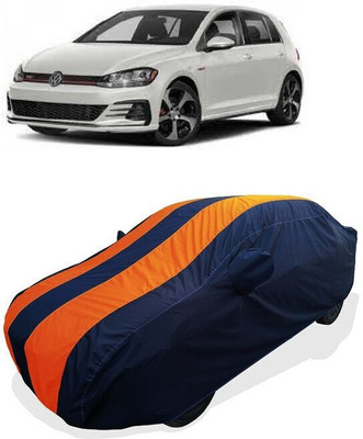 QLAX Car Cover For Maruti GTI (With Mirror Pockets)(Orange)