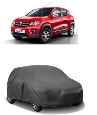 arneja trading company Car Cover For Renault Kwid (Without Mirror Pockets)(Grey)
