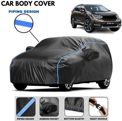 favy Car Cover For Honda CR-V, CR-V 2WD Diesel, CR-V 4WD Diesel, CR-V WD Petrol (With Mirror Pockets)(Black, White, For 2010, 2011, 2012, 2013, 2014, 2015, 2016, 2017, 2018, 2019, 2020, 2021, 2022, 2023, 2024 Models)
