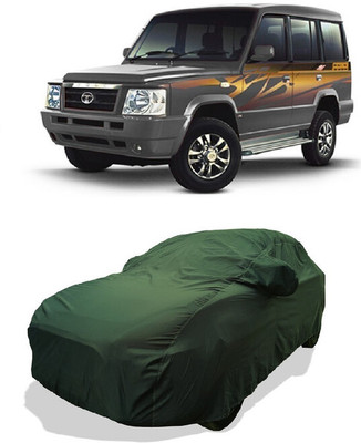 Coxtor Car Cover For Tata Sumo Gold CX BSIII (With Mirror Pockets)(Green)