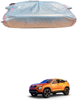 KAHRA Car Cover For Fiat Linea (With Mirror Pockets)(Silver)
