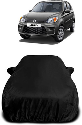 RB MOTO Car Cover For Maruti Suzuki Alto 800 STD Petrol (With Mirror Pockets)(Black)