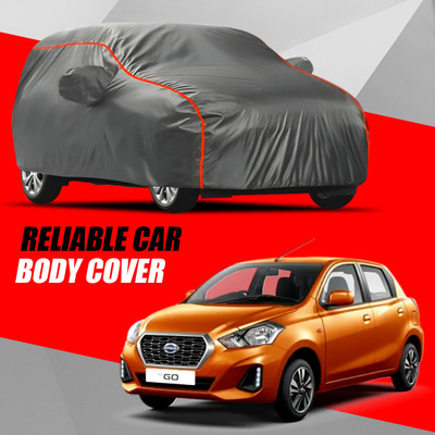 KULTEX Car Cover For Datsun Go (With Mirror Pockets)(Multicolor)