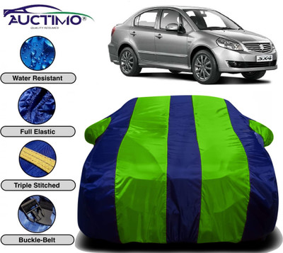 AUCTIMO Car Cover For Maruti Suzuki SX4 (With Mirror Pockets)(Multicolor)