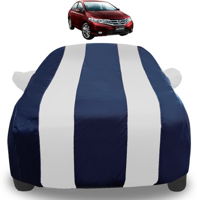 Amanzo Car Cover For Honda City (With Mirror Pockets)(Silver)