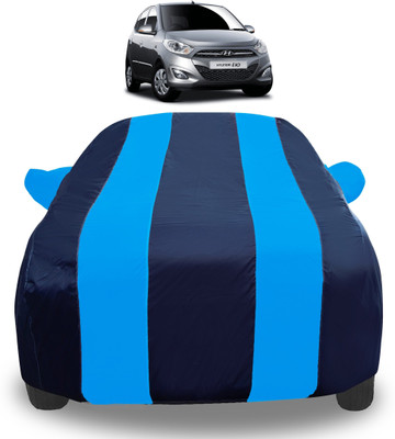 Amanzo Car Cover For Hyundai i20 Active (With Mirror Pockets)(Blue)