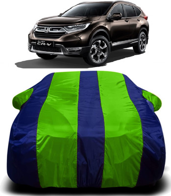AXLOZ Car Cover For Honda CR-V (With Mirror Pockets)(Multicolor)