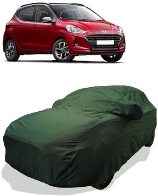 Coxtor Car Cover For Hyundai Grand i10 Nios AMT Sportz Petrol (With Mirror Pockets)(Green)