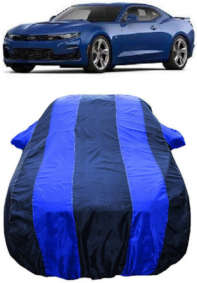 Wegather Car Cover For Chevrolet Camaro 3.6L (With Mirror Pockets)(Blue)