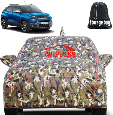 autouniko Car Cover For Tata Punch (With Mirror Pockets)(Multicolor)