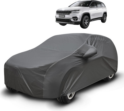 Caronix Car Cover For Jeep Meridian (With Mirror Pockets)(Grey)